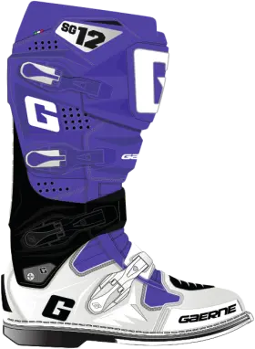2174-123-46 Gaerne Sg12 Le Boot Purple/black/white Fits 11