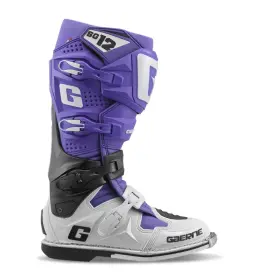2174-123-9.5 Gaerne Sg12 Sg-12 Le Motocross Mx Offroad Boot Purple Black White Size 9.5 2174-123-9.5 Gaerne Sg12 Sg-12 Le Motocross Mx Offroad Boot Purple Black White Size 9.5