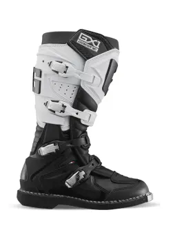2192-014-9 Gaerne Gx-1 Powersports Boot White/black Size 9 - Durable And Comfortable Ride