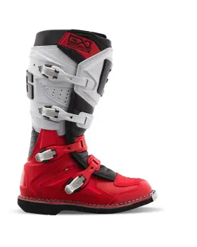 2192-025-13 Gaerne Gx1 Off-road Motorcycle Boots Size 13 Red/white Durable Comfort