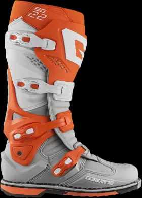 2262-008-48 Gaerne Sg-22 Boots Orange/white/grey Sz 13