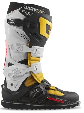 2265-020-12 Gaerne Sg22 Jarvis 50th Anniversary Mens Mx Offroad Boots Black/yellow 12 Usa 2265-020-12 Gaerne Sg22 Jarvis 50th Anniversary Mens Mx Offroad Boots Black/yellow 12 Usa