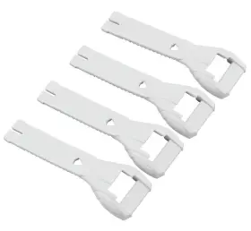 4646-002 Gaerne Sg10 Strap Replacement 4 Short - White For Powersports Boots