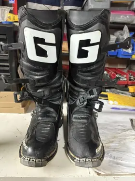 480-50010 Gaerne Fastback Boots - Black Mens Size 10