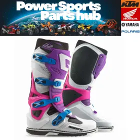 480-66012 Gaerne New Sg-12 Purple White Rhodamine Motorcross Boots Size 12