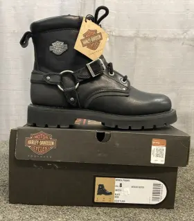 D87245 Harley-davidson 195018584694 New Genuine Size 8 Womens Becky Flash 6-inch Motorcycle