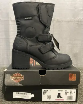 D87300 Harley-davidson 195020103128 New Genuine Size 6.5 Womens Joella 6.75-inch Black D87300 Harley-davidson 195020103128 New Genuine Size 6.5 Womens Joella 6.75-inch Black