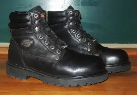 21013 Harley-davidson Crankshaft Steel Toe Mens Motorcycle Boots Size 8.5 M Excellent 21013 Harley-davidson Crankshaft Steel Toe Mens Motorcycle Boots Size 8.5 M Excellent