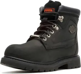 34dc094-ofw Harley-davidson Mens Badlands Leather Motorcycle Casual Boot 10 Black