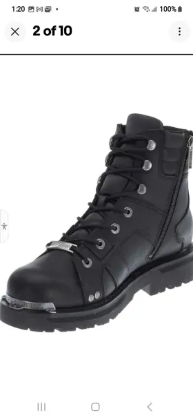 D96114 Harley-davidson 677338674953 Bonfield Motorcycle Boots Black Riding Men S Size 12m -d96114 D96114 Harley-davidson 677338674953 Bonfield Motorcycle Boots Black Riding Men S Size 12m -d96114
