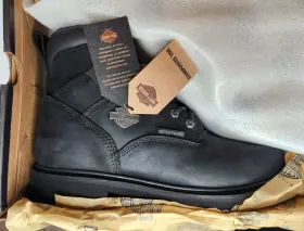 D93567 Harley-davidson 884506590575 New Black Gavern Ct Boots Comp Toe Work Motorcycle 10