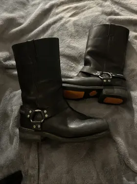 95358 Harley-davidson Mens Leather Boots Size 11 95358 Harley-davidson Mens Leather Boots Size 11
