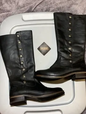 D83606 Harley Davidson Women S Capstain Leather Riding Boots Skulls D83606 Harley Davidson Women S Capstain Leather Riding Boots Skulls
