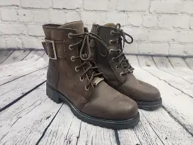 D87087 Harley-davidson Womens Sylewood Brown Motorcycle Boots Size 9 D87087 Harley-davidson Womens Sylewood Brown Motorcycle Boots Size 9