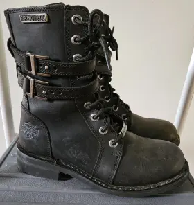 D87121 Harley-davidson Womens Bradbrook Performance Motorcycle Boots