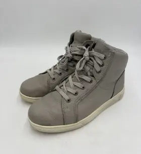 D87224 Harley-davidson Size 10 Womens Mackey 4 Inch Grey Motorcycle Sneaker Boots D87224 Harley-davidson Size 10 Womens Mackey 4 Inch Grey Motorcycle Sneaker Boots