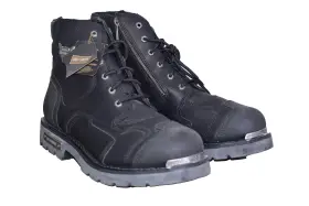 D91642 Harley Davidson Nwob Stealth Toe Motorcycle Big Mens Black Boots Size 16