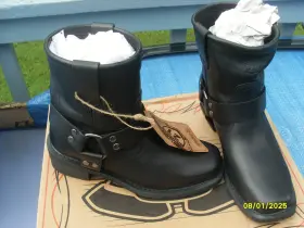 361-80408 Highway 21 New In The Box-with Tags-highway Spark Short Harness Boots-unisex- Size 8