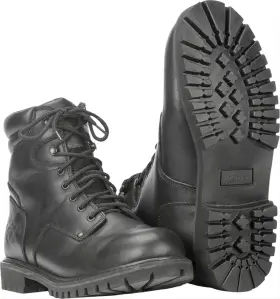 361-80514 Highway 21 Riding Boots Rpm Leather Black Mens 14 Pair