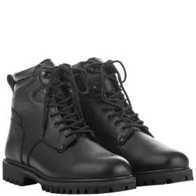 361-805 Highway 21 #5161 11 Rpm Lace-up Leather Motorcycle Riding Boots Black