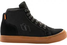 106287b Icon Carga Ce Boots - Black Street Motorcycle Riding Pick Size
