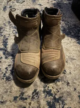 3403-0419 Icon 1000 Womens El Bajo Leather Boots Oiled Brown Size 12