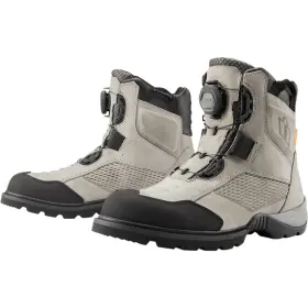 3403-1175 Icon Stormhawk Boots - Gray Size 8.5