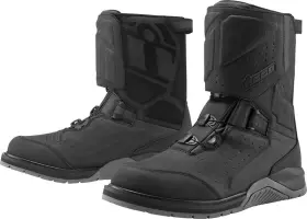3403-1236 Icon Alcan Waterproof Black Boots Size 9.5