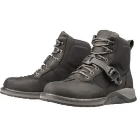 3403-1348 Icon Super Duty 6 Boots - Black Adult Size Us 11.5