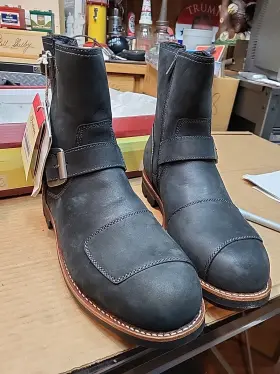 286170111 Indian Motorcycles Motorcycle Classic Engineer Boot Mens Size 14 Brand New Hard To Find