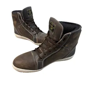 85692200862 Indie Ridge Comanche Mens 11 Lace Up Motorcycle Boots Distressed Brown Leather