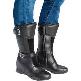 1357-3010-cl77 Joe Rocket Womens Heartbreaker Boots - Black 10 1357-3010