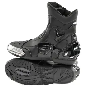 1704-10 Joe Rocket Superstreet Motorcycle Boot Black Mens Free Ship