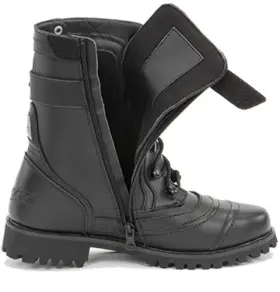 2021-0009 Joe Rocket Womens Motorcycle Boot Black 9 Us