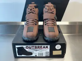 2023-0811 Joe Rocket Mens Outbreak Boots In Brown Size 11