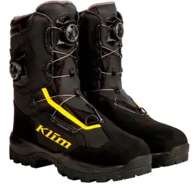 3107-001-014-000 Klim Adrenaline Gtx Boa Snowmobile Boots Black-yellow Size 14 3107-001-014-000 Klim Adrenaline Gtx Boa Snowmobile Boots Black-yellow Size 14