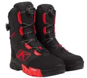 3107-002-010-017 Klim Inch Adrenaline Pro S Gtx Dual Boa Snowmobile Boots Black/red Mens U.s. 10