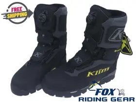 3112-000-014-000 Klim Klutch Gtx Boot Black Boa Laces Snow - Adult Sz14