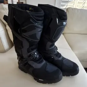 3119-000-011-001 Klim Adventure Gtx Motorcycle Boots Boa Gore-tex - Size 11 Stealth Black