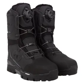 3390-002-010-005 Klim Aurora Gtx Boa Snowmobile Boots Gore-tex Thinsulate Black Womens U.s. 10