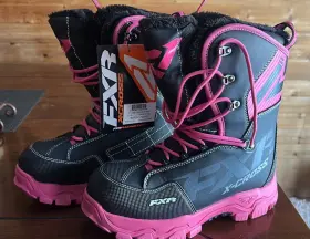 Ktm 841921448256 Fxr Racing X-cross Womens Boot Size 10 Pink/black