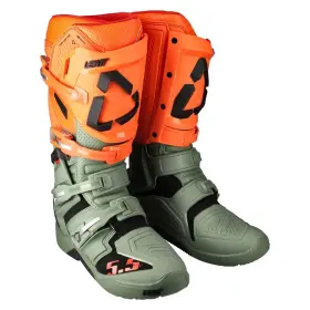 3022060122 Leatt 5.5 Flexlock Enduro Cactus Boots Size 9