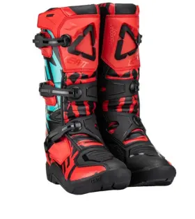 3023050852 Leatt 3.5 Jr Fuel Boots Size 3 Youth Mx Moto Atv Off-road