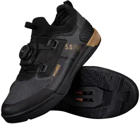 3024300704 Leatt Hydradri 5.0 Proclip Mtb Mountain Bike Shoes Black 9 Usa