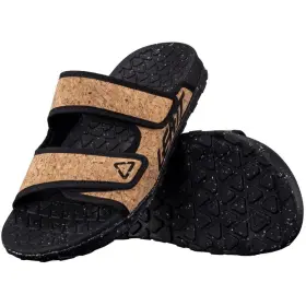 5025202205 Leatt Slip Ons 1.0 Sandals - Natural Cork/black 10