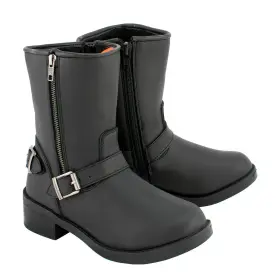 Mbl9475 Milwaukee Leather 192359026869 Womens Classic Black Engineer Style Fashion