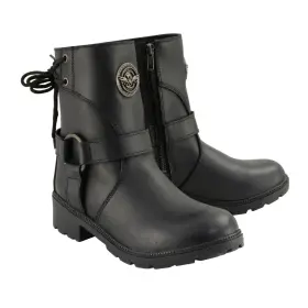 Mbl9313-women-harn-group-7 Milwaukee Leather Womens Premium Motorcycle Harness Boots Collection