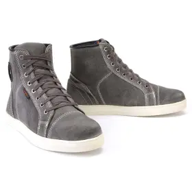 Mbm9109-grey-11 Milwaukee Leather Mbm9109 Mens Grey Suede Reinforced Street Riding