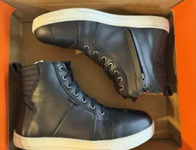 Mbm9114 Milwaukee Leather Motorcycle Shoes Size 11
