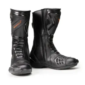 Mbm9181-men-plain-group-13 Milwaukee Leather Mens Black Smooth Plain Motorcycle Boots